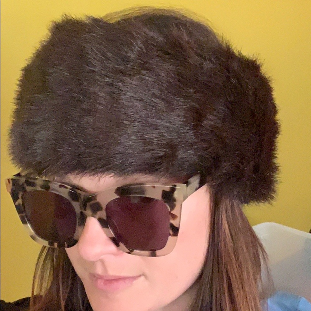 New Faux Fur Head Wrap